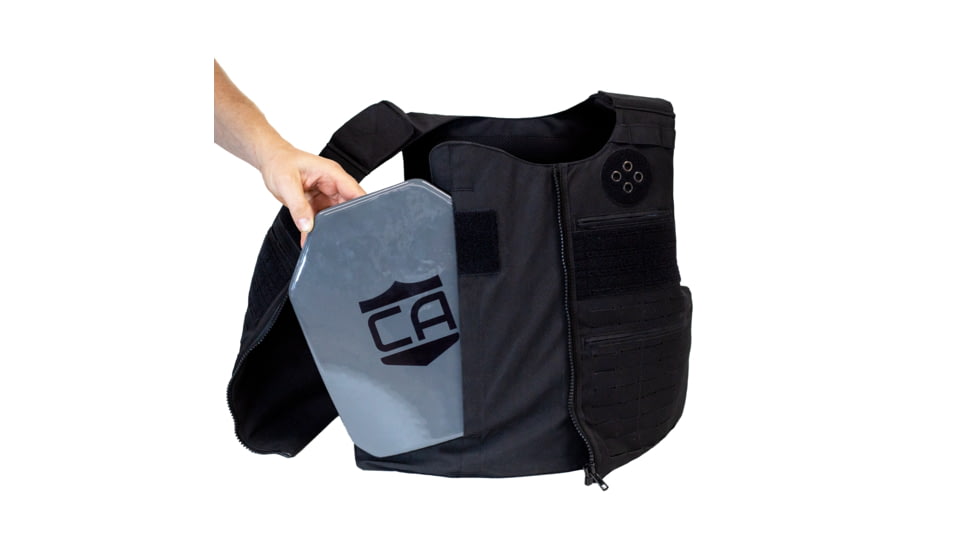 Caliber Armor Patrol Vest Plate Carrier, 19-PC-PV-C4-BK