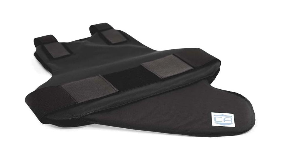Caliber Armor Covert Wraparound Vest Only, Black, Large/2XL, 19-CALX-C4-CARRIER-BK 