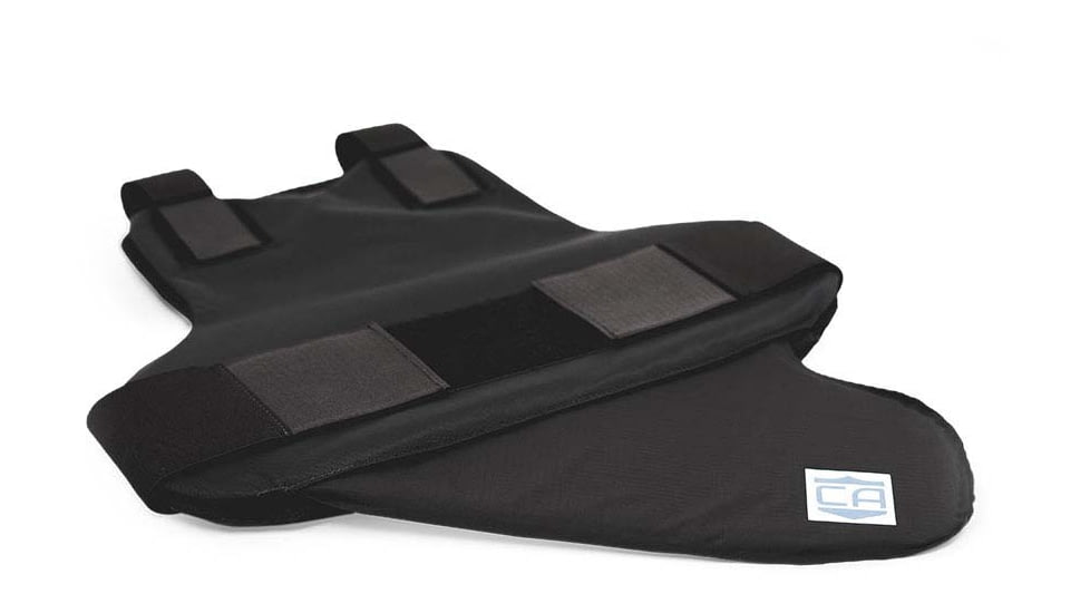 Caliber Armor Covert Wraparound Vest Only, Black, Small/Medium, 19-CALX-C2-CARRIER-BK
