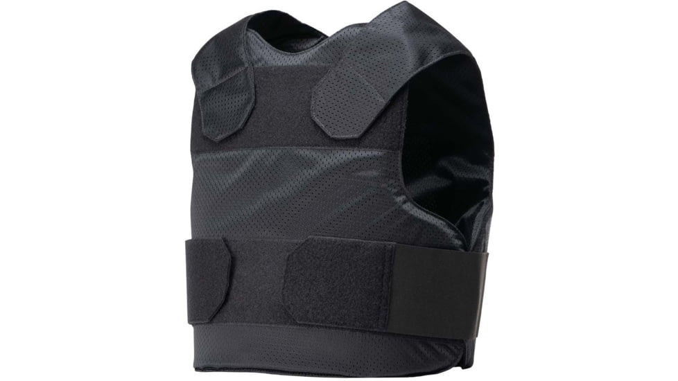 Caliber Armor Covert Wraparound Vest Only, Black, Small/Medium, 19-CALX-C2-CARRIER-BK