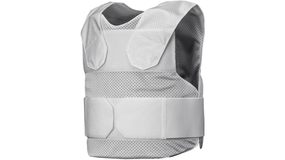 Caliber Armor Covert Wraparound Vest Only, White, Large/2XL, 19-CALX-C4-CARRIER-W