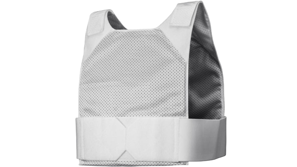 Caliber Armor CaliberX IIIA Gray Man Concealable Package, White, Medium, 19-GM-CALX-M-W