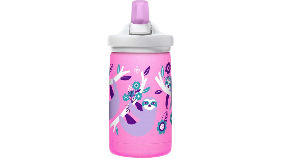 CamelBak 12 oz eddy+ Kids SST Vacuum Insulated, Flowerchild Sloth, 12 oz, 2665601035