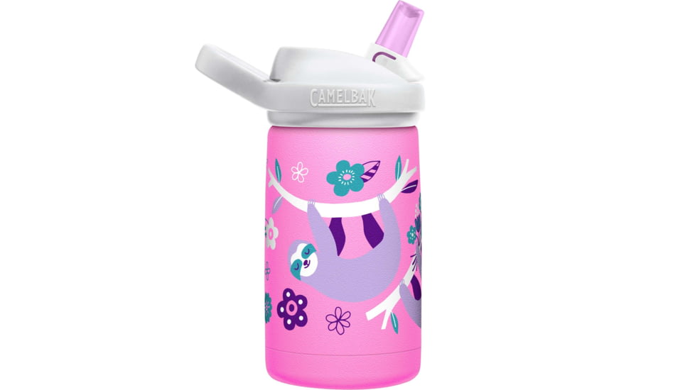 CamelBak 12 oz eddy+ Kids SST Vacuum Insulated, Flowerchild Sloth, 12 oz, 2665601035