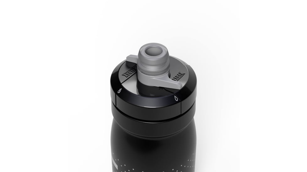 CamelBak 15 oz Podium Water Bottle, Black, 15oz /0.45L, 3091001000