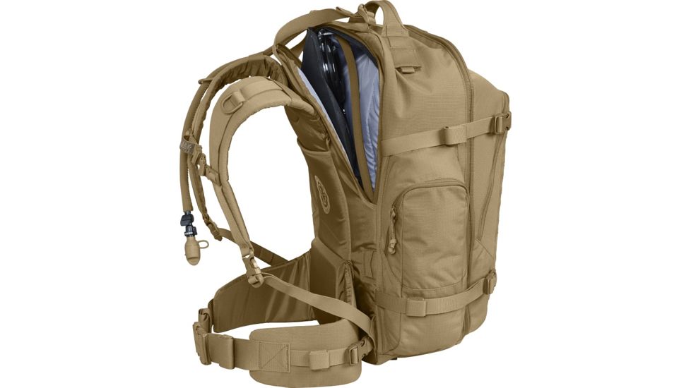 CamelBak BFM Mil Spec Crux Redesigned Hydration Pack, 100oz, Coyote 1728201000