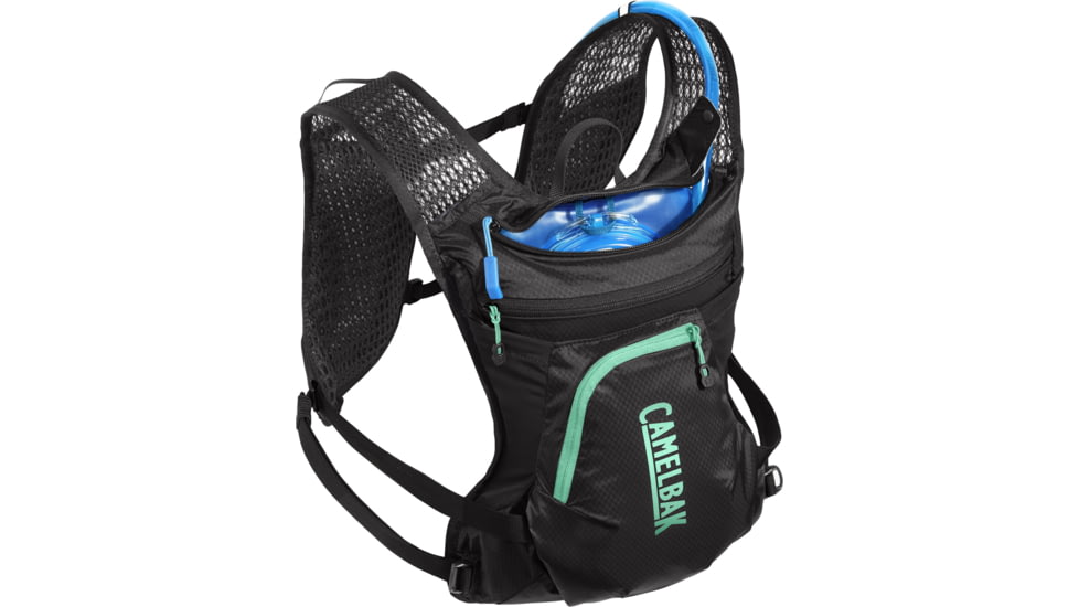 CamelBak Chase Bike Vest 50oz - Womens, Black/Mint, One Size, 2415001000
