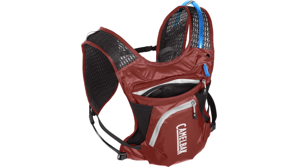 CamelBak Chase Bike Vest, Fired Brick/White, 2414601000