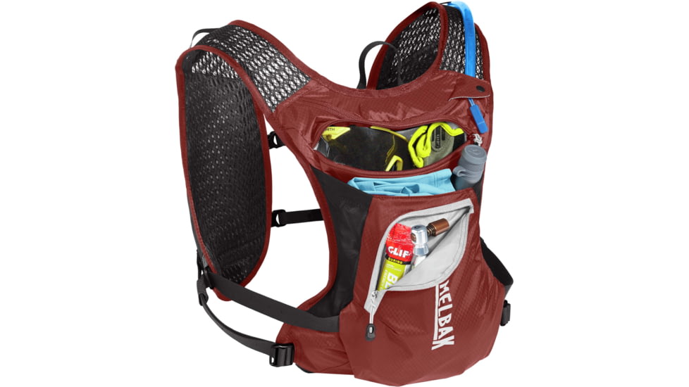 CamelBak Chase Bike Vest, Fired Brick/White, 2414601000