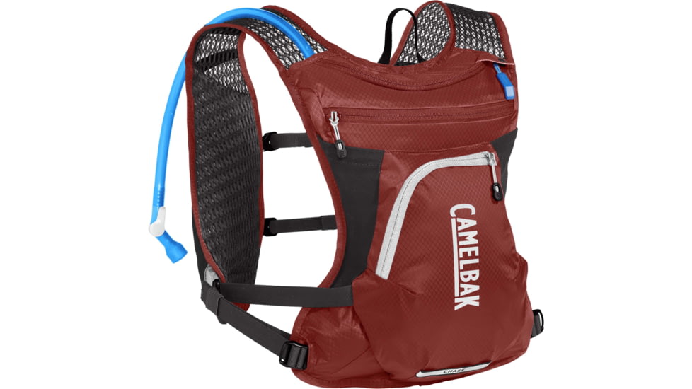 CamelBak Chase Bike Vest, Fired Brick/White, 2414601000