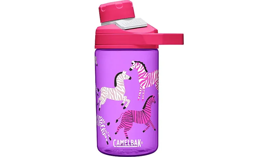 CamelBak Chute Mag Water Bottle - Kids, Zebras, 14oz, 2492601041