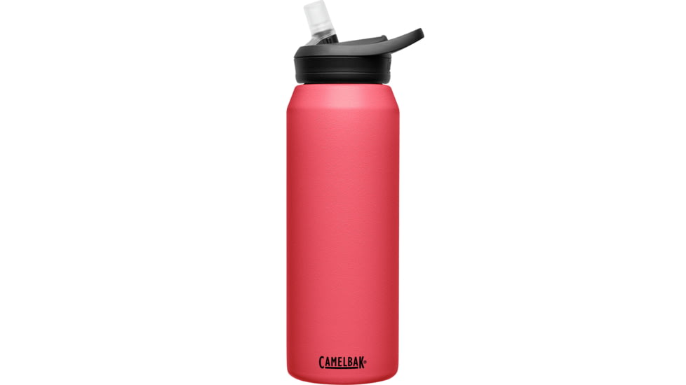 CamelBak Eddy+ Insulated Stainless Steel Watter Bottle, Wild Strawberry, 32oz, 1650602001