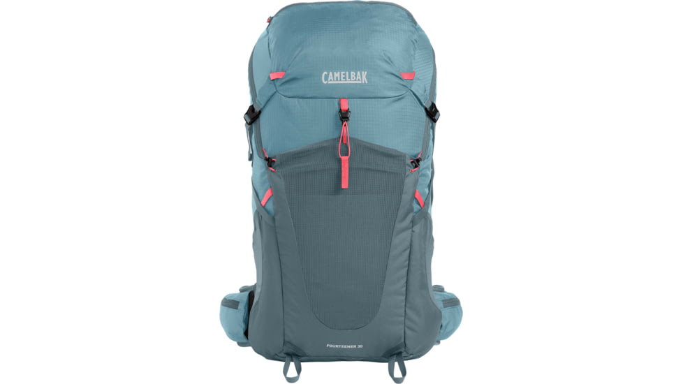 CamelBak Fourteener 30 Pack - Womens, Smoke Blue/Fiery Coral, One Size, 2813401000