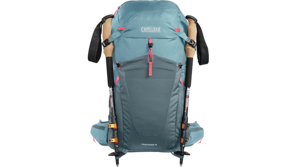 CamelBak Fourteener 30 Pack - Womens, Smoke Blue/Fiery Coral, One Size, 2813401000