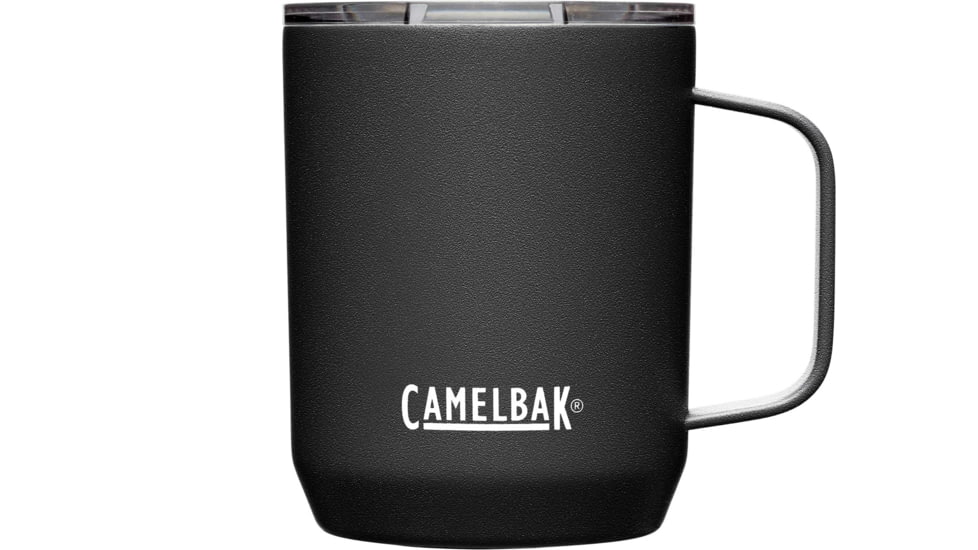 CamelBak Horizon 12 oz Insulated Stainless Steel Camp Mug, Black, 2393001035