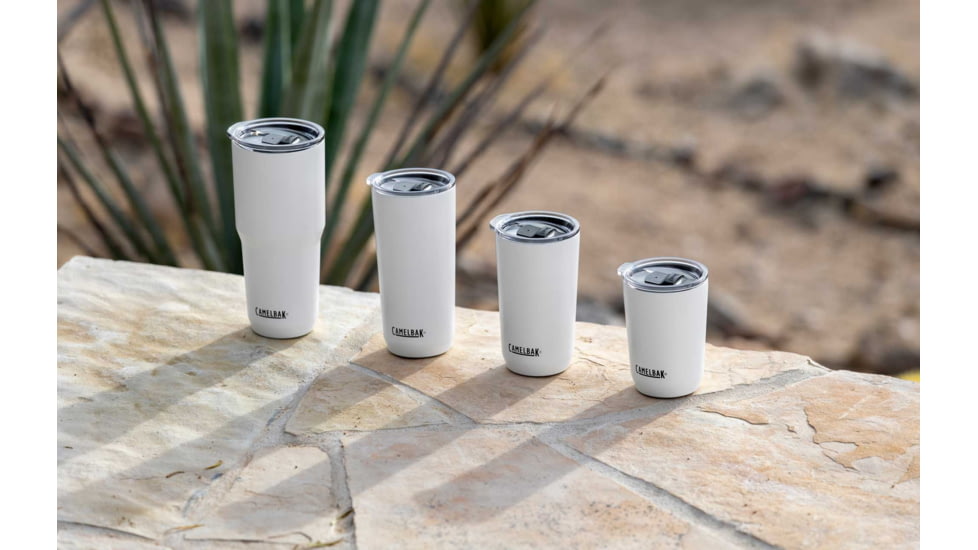 CamelBak Horizon 12 oz Insulated Stainless Steel Tumbler, White, 2387101035