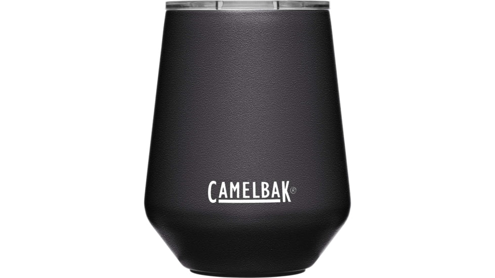 CamelBak Horizon 12 oz Insulated Stainless Steel Wine Tumbler, Black, 2392001035
