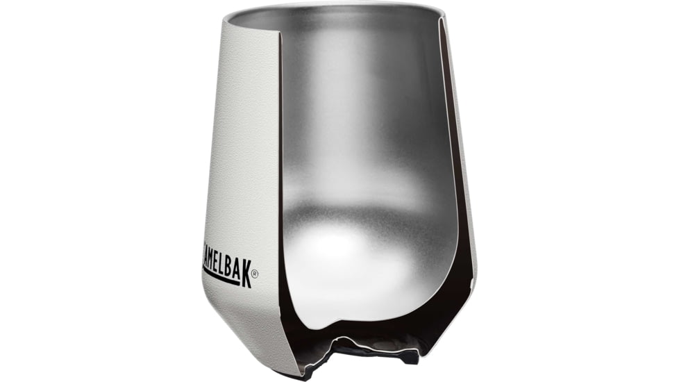 CamelBak Horizon 12 oz Insulated Stainless Steel Wine Tumbler, White, 2392101035