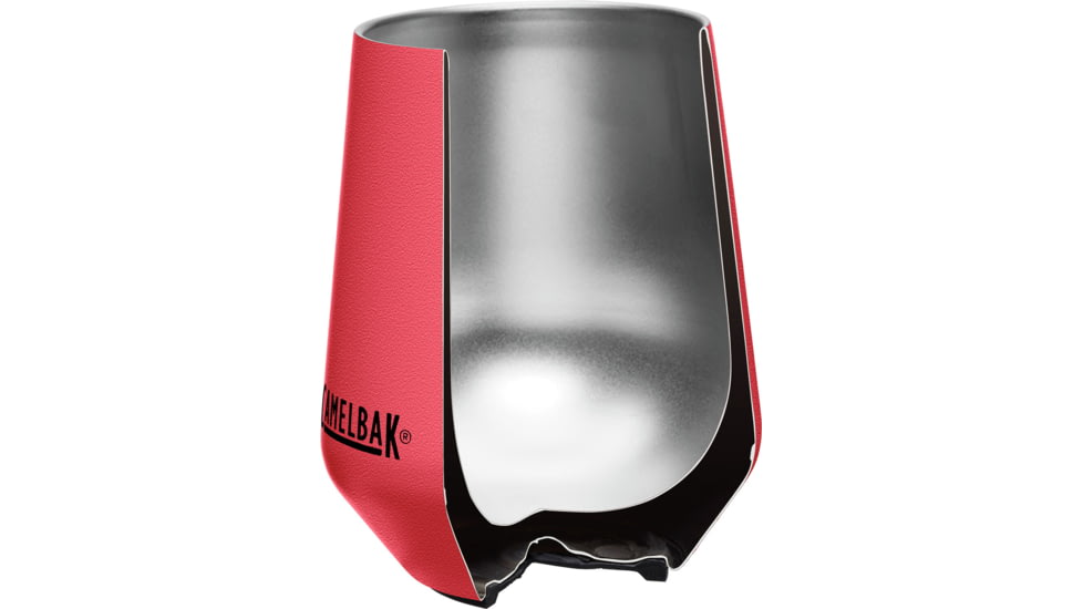 CamelBak Horizon 12 Oz Insulated Stainless Steel Wine Tumbler, Wild Strawberry, 2392602035