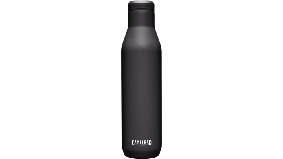 CamelBak Horizon 25 oz Insulated Stainless Steel Wine Bottle, Black, 2398001075