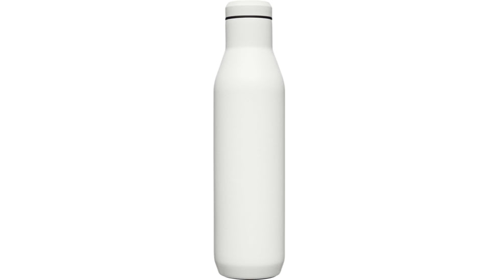 CamelBak Horizon 25 oz Insulated Stainless Steel Wine Bottle, White, 2398101075
