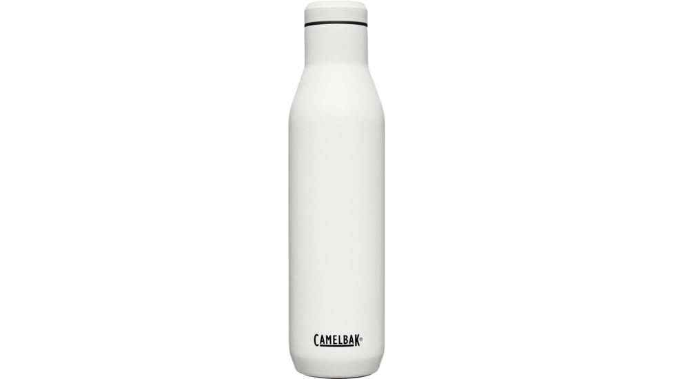 CamelBak Horizon 25 oz Insulated Stainless Steel Wine Bottle, White, 2398101075
