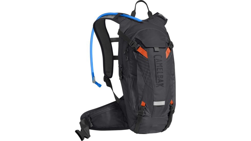 CamelBak K.U.D.U. 8 Mountain Biking Back Protection Pack, Black/Laser Orange, 8 L, 1123001000