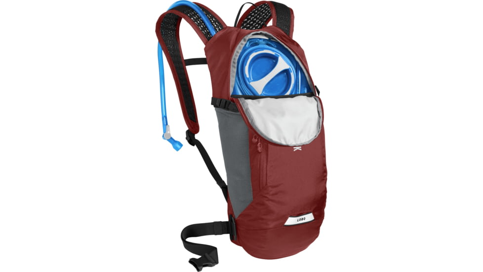 CamelBak Lobo 9 Hydration Pack, Fired Brick/Black, 9L, 2656601000