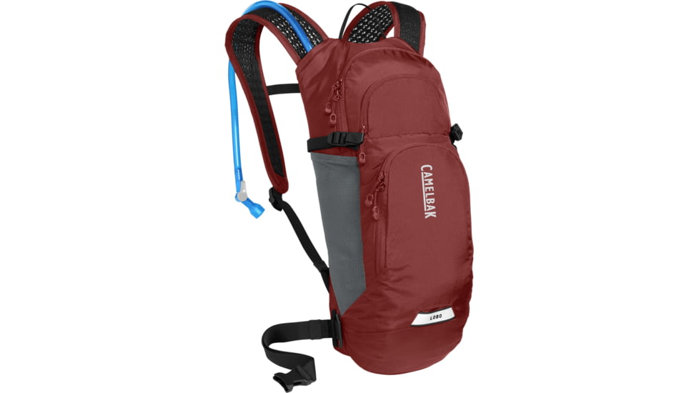 CamelBak Lobo 9 Hydration Pack, Fired Brick/Black, 9L, 2656601000