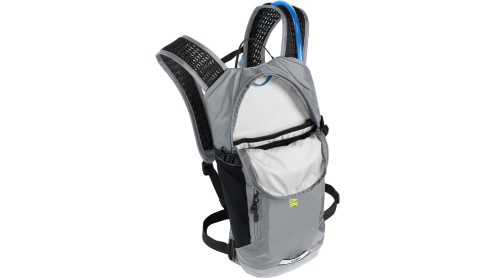 CamelBak Lobo 9 Hydration Pack, Gunmetal/Lime, One Size, 2656003000