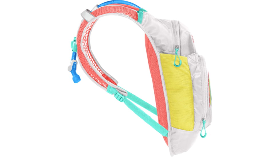 CamelBak Mini Mule Hydration Pack, Grey/Rainbow, One Size, 2814003000