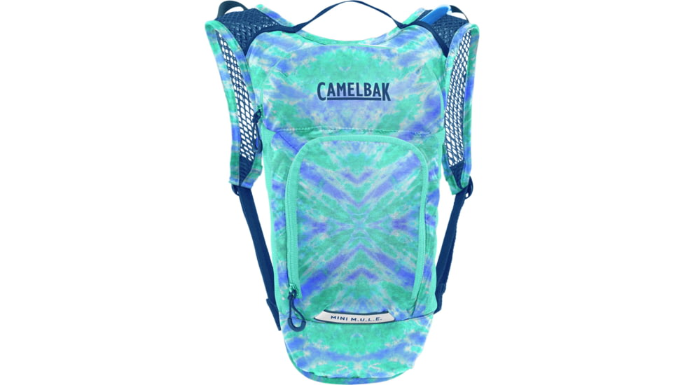 CamelBak Mini Mule Hydration Pack, Tie Dye/Blue, One Size, 2814403000
