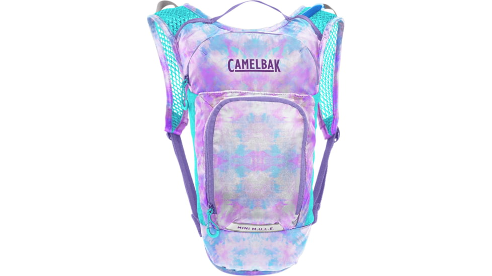 CamelBak Mini Mule Hydration Pack, Tie Dye/Pink, One Size, 2814502000