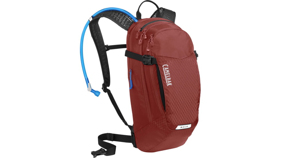 CamelBak Mule 12 Hydration Pack, Fired Brick/Black, 2654601000
