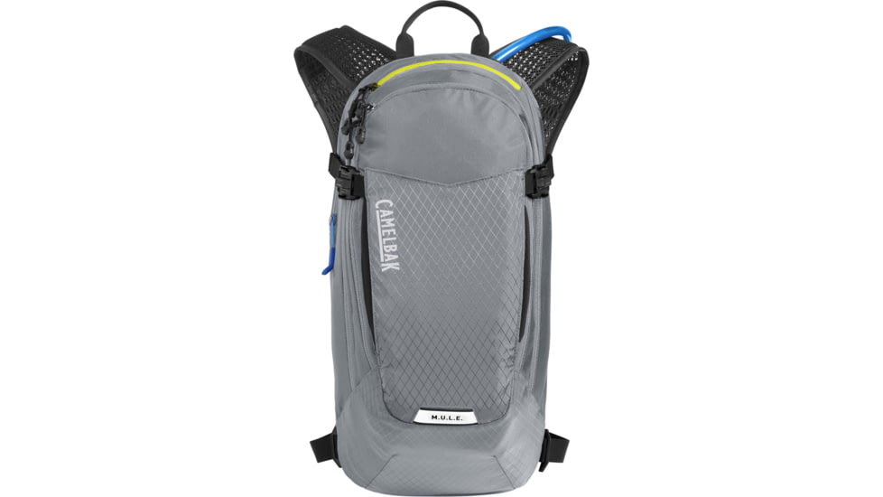 CamelBak Mule 12 Hydration Pack, Gunmetal/Lime, 2654004000