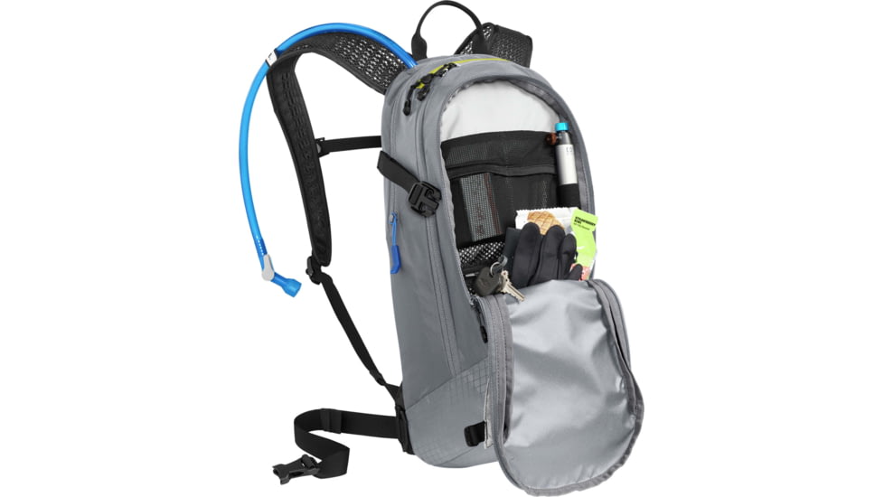 CamelBak Mule 12 Hydration Pack, Gunmetal/Lime, 2654004000