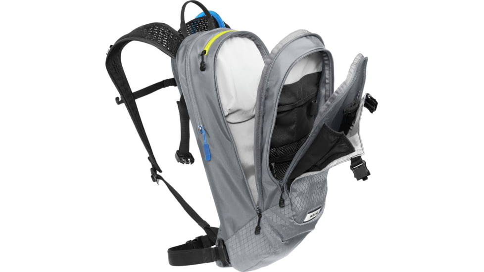 CamelBak Mule 12 Hydration Pack, Gunmetal/Lime, 2654004000