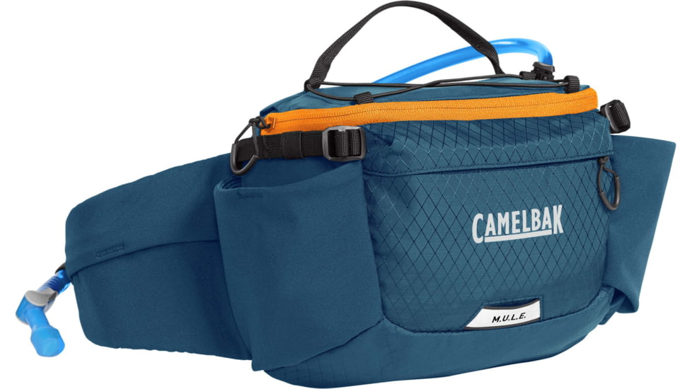 CamelBak Mule 5 Waist Pack, Gibraltar Navy/Orange, One Size, 2815401000