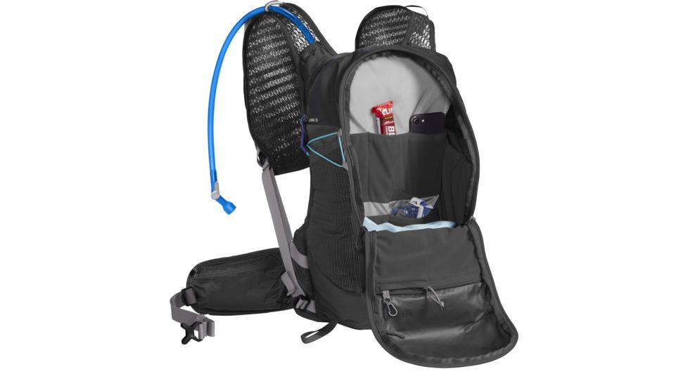 CamelBak Octane 25 Recreation Packs, 70 oz, Black/Bluefish, 70, 2205001000