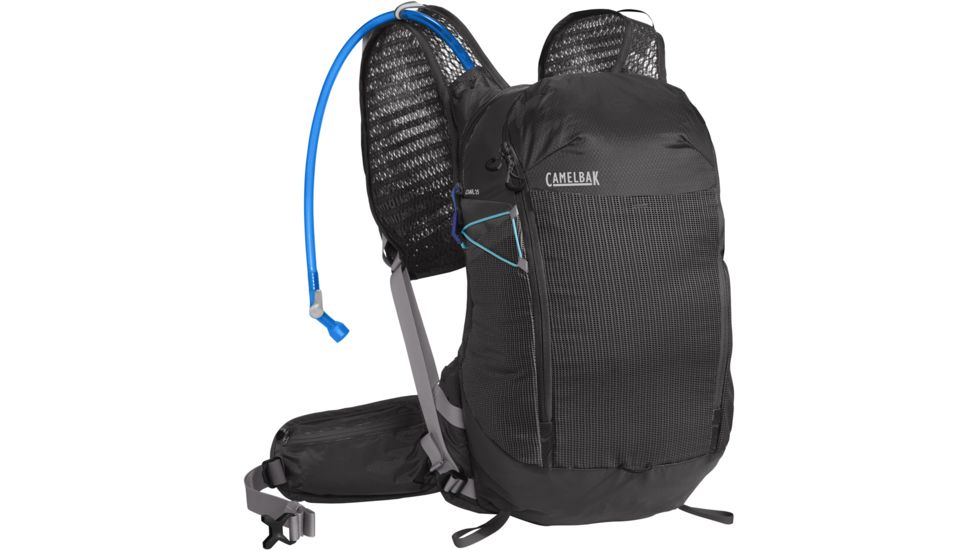 CamelBak Octane 25 Hydration Pack, Black/Bluefish, 70oz, 2205001000