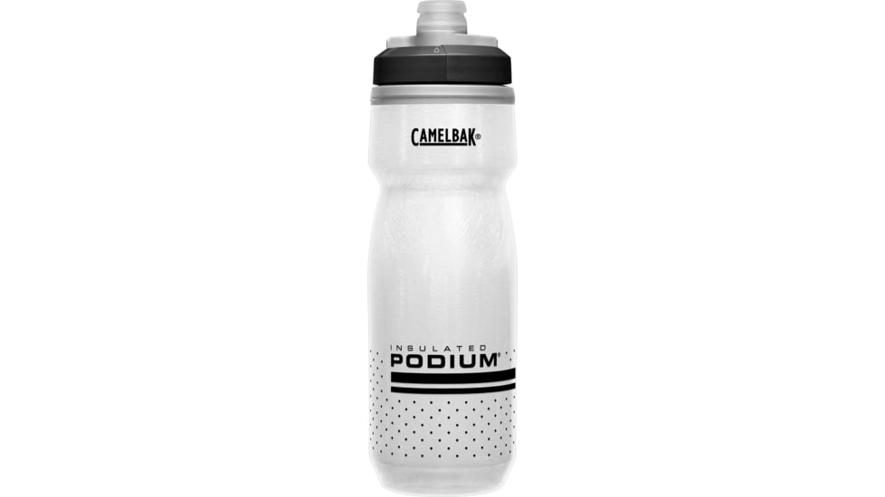 CamelBak Podium Chill Bottle, 21oz, White/Black, 1874101062
