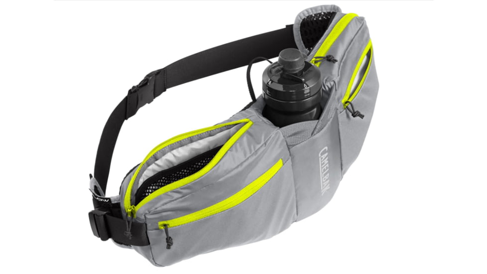 CamelBak Podium Flow 4 Hydration Belt 21oz, Gunmetal, 2526003000