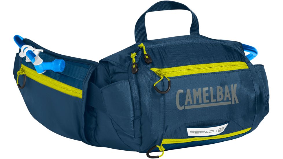 CamelBak Repack LR 4 Hydration Pack, Navy/Sulphur Spring, 50oz, 1478401000