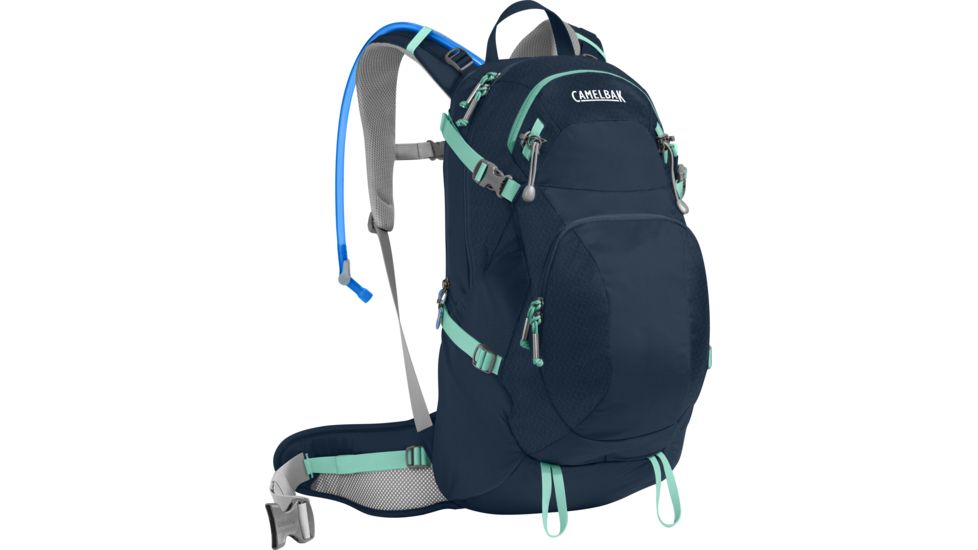 CamelBak Sequoia 22 Hydration Pack - Women's-Navy Blazer/Mint Green