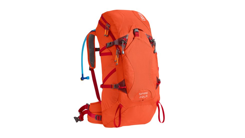 CamelBak Spire 22 LR Backpack , 100 oz-Cherry Tomato/Samba