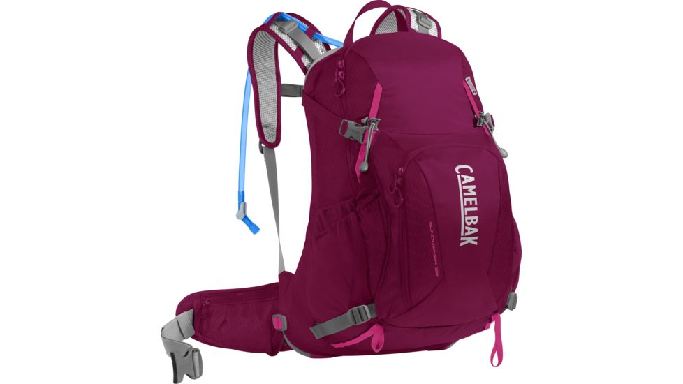 CamelBak Sundowner LR 22 Outdoor Women's Hydration Backpack, Beet Red/Pink, 22L, 1153602000