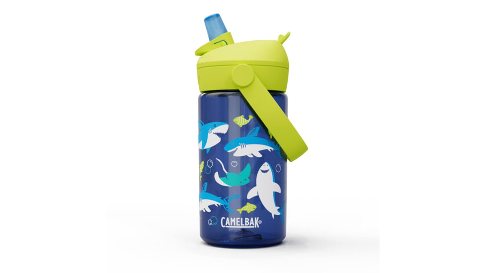 CamelBak Thrive Flip Straw Kids, Sharks and Rays, .4L / 14 oz, 2860403041