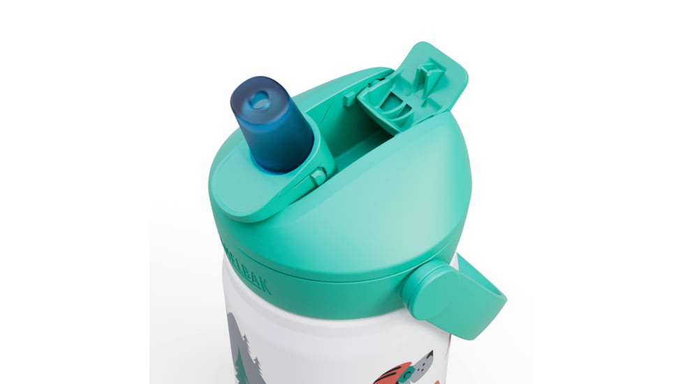 CamelBak Thrive Flip Straw Kids VSS, Biking Dogs, .35L / 12 oz, 2861104035