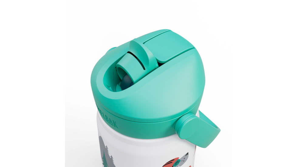 CamelBak Thrive Flip Straw Kids VSS, Biking Dogs, .35L / 12 oz, 2861104035