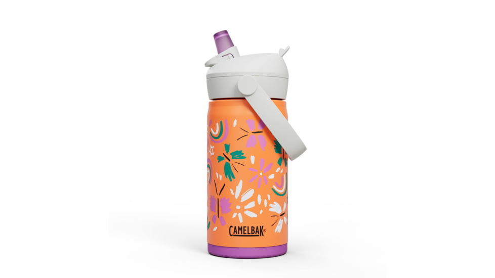 CamelBak Thrive Flip Straw Kids VSS, Butterfly Rainbow, .35L / 12 oz, 2861801035
